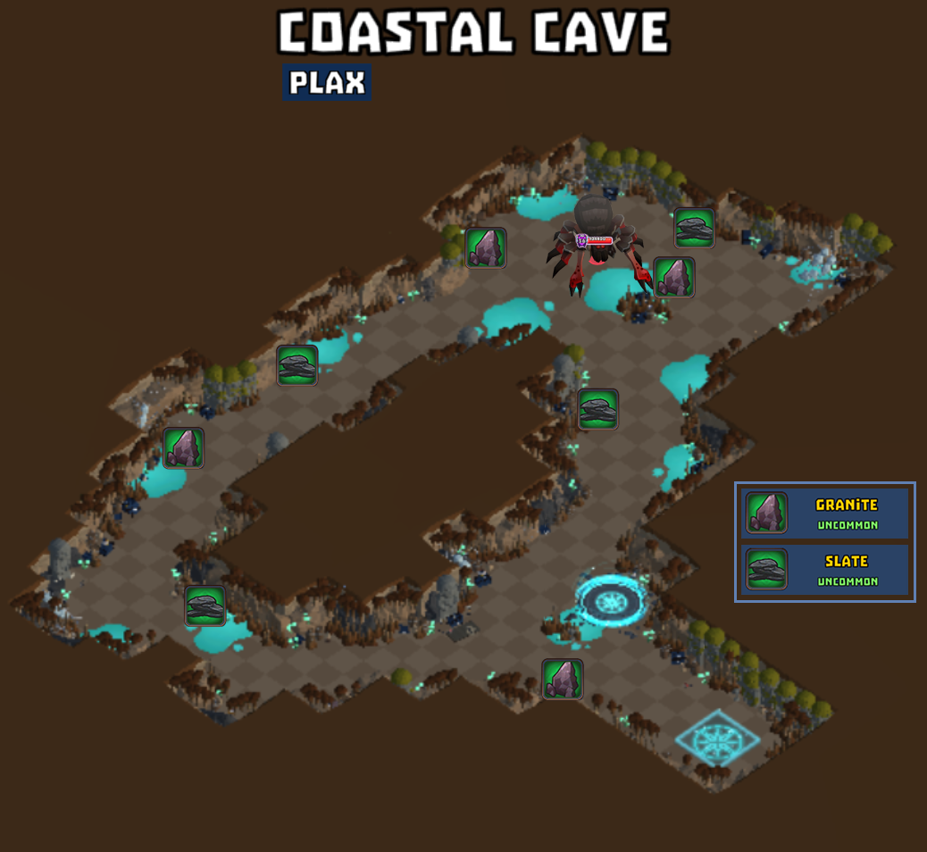 Coastal Cave Map